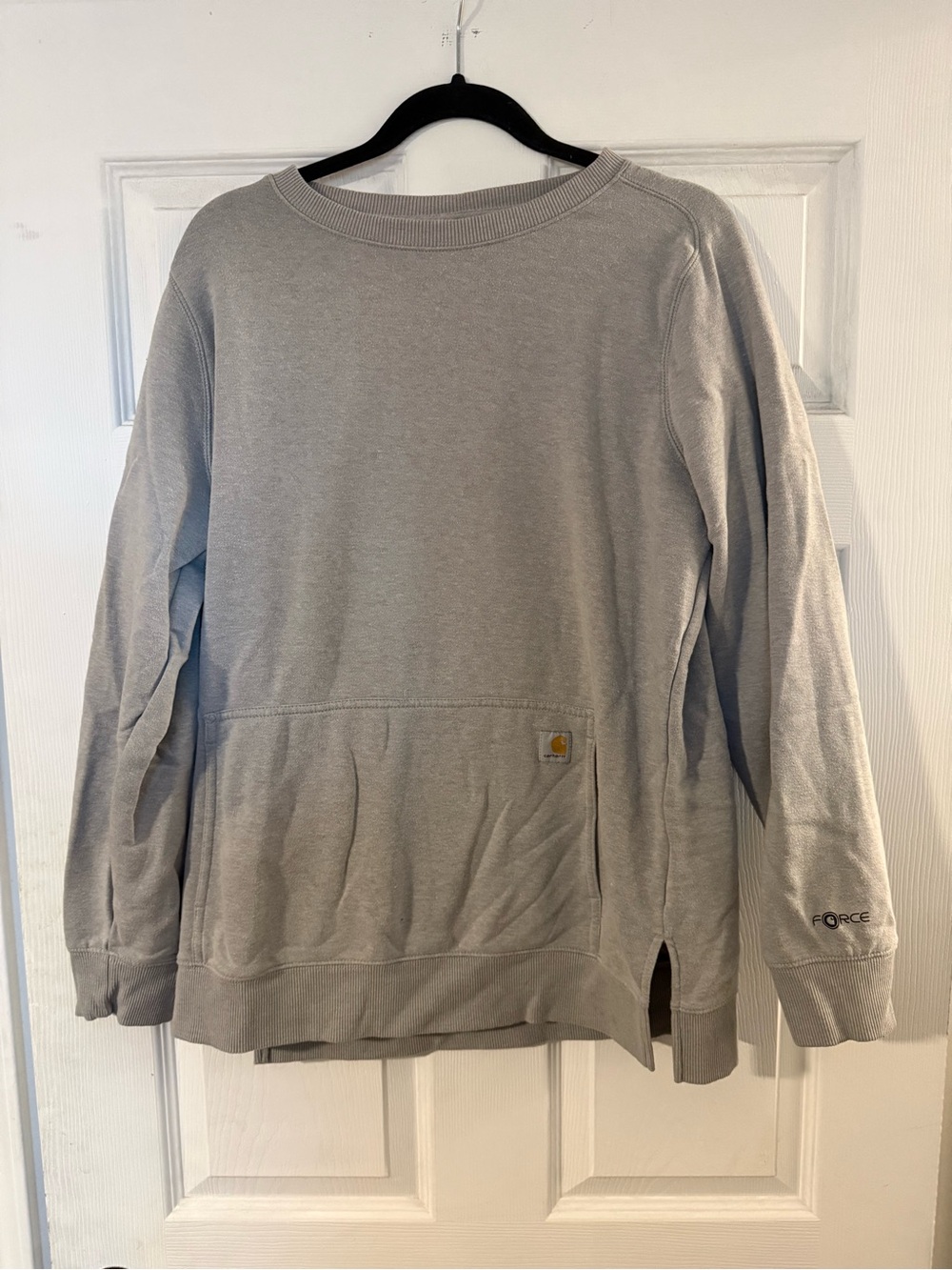Carhartt Men’s Crewneck Sweatshirt - Light Gray